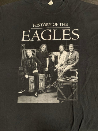 History Of The Eagles 2013-14 Tour T-Shirt, Black, XL