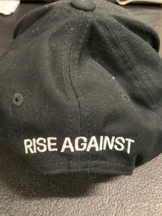 Rise Against Logo Hat, Black, Adjustable