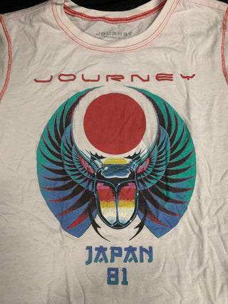 Journey Japan '81 T-Shirt (Reprint), White, M