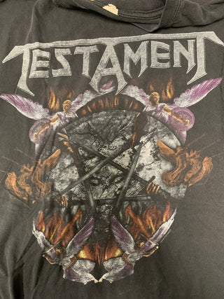 Testament Damnation Vacation 2008 Tour T-Shirt, Black, XL