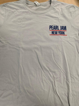 Pearl Jam MSG September 3, 2024 T-Shirt, White, L