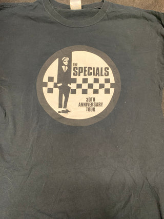 The Specials 30th Anniversary Tour 2009 T-Shirt, Black, L