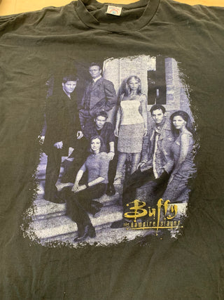 Buffy The Vampire Slayer T-Shirt, Black, XXL