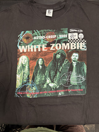 1995 White Zombie Astro-Creep: 2000 Tour T-Shirt, Black, XL