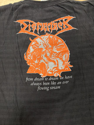 1991/1992 Dismember Like An Ever Flowing Stream T-Shirt, Black, L