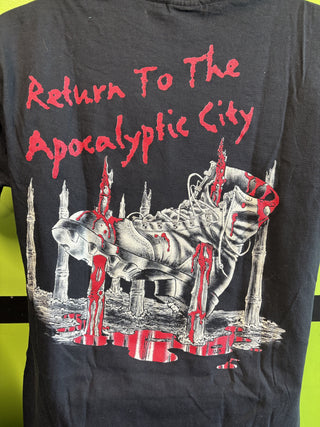 1993 Testament Return To The Apocalyptic City T-Shirt, Black, L