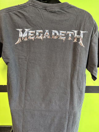 1994 Megadeth Vic Rattlehead T-Shirt, Black, XL