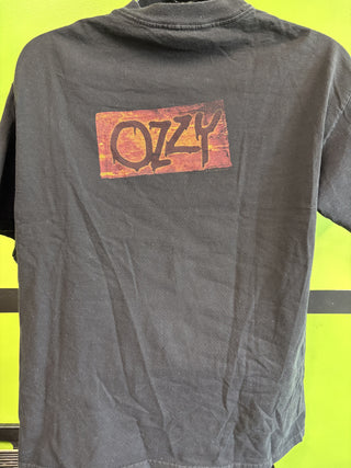 1997 Ozzy Osbourne Hell Hitchhiking T-Shirt, Black, XL