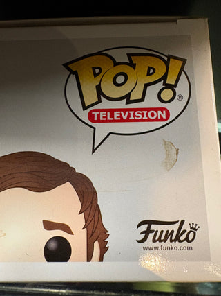 Funko POP The Office Jim Halpert W/ Book Face (MINOR BOX STAINING)