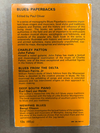 William Ferris Jr.- Blues From The Delta (PB)