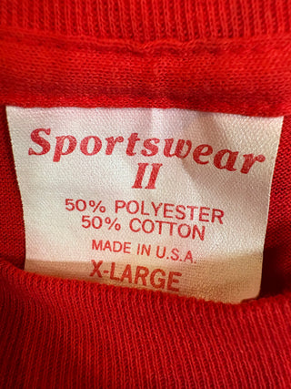 Duran Duran 1987 Strange Behaviour World Tour T-Shirt, Red, XL W/ Tour Book