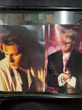 Duran Duran 1987 Strange Behaviour World Tour T-Shirt, Red, XL W/ Tour Book