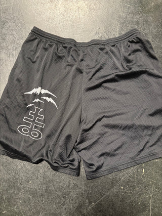 King Diamond In Concert Basketball Shorts, Black, 2X