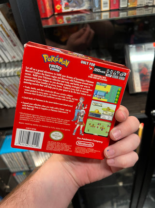 Pokemon Fire Red Version (No Manual, No Adaptor, Some Box Damage)