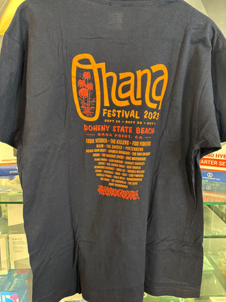 Ohana Festival 2023 T-Shirt, Navy, L