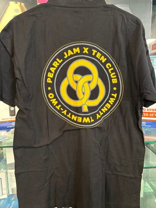 Pearl Jam Ten Club 2022 T-Shirt, Black, L
