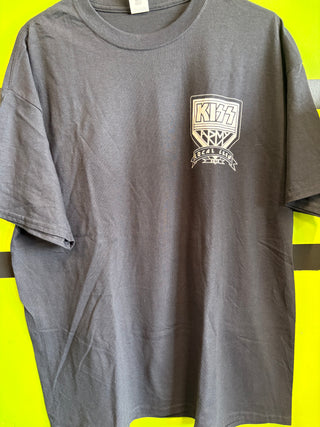 Kiss End Of The Road Tour Local Crew T-Shirt, Black, XL