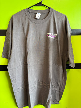 John Mayer World Tour '19 Local Crew T-Shirt, Gray, XL