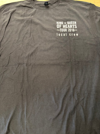 Mary J Blige & Maxwell 2016 Tour Local Crew T-Shirt, Black, XL