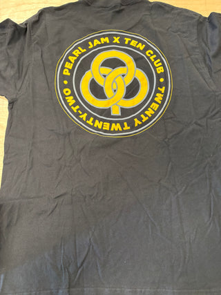 Pearl Jam Ten Club 2022 Knot T-Shirt, Black, L