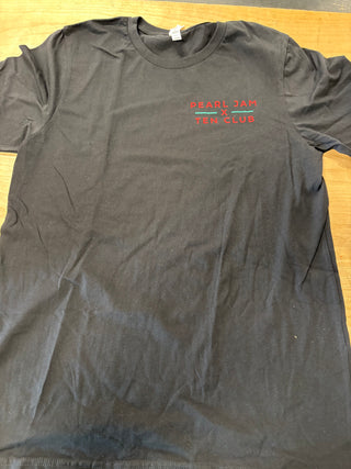 Pearl Jam Ten Club 2021 T-Shirt, Black, L