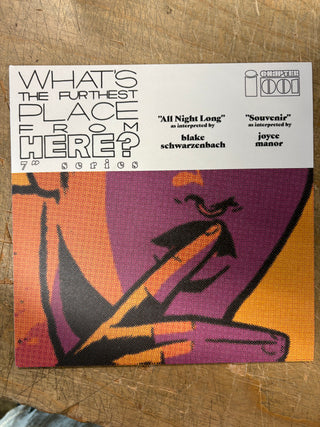 Blake Scwarzenbach (Jawbreaker) / Joyce Manor- What's The Furthest Place From Here Chapter 1 (Comic Book W/ 7")