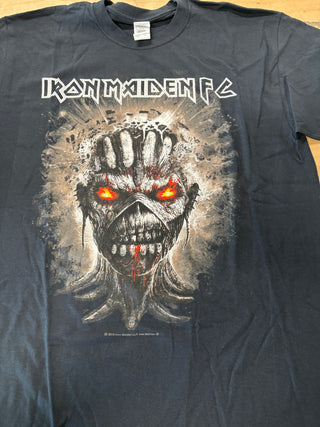 Iron Maiden FC Eddie T-Shirt, Black, L