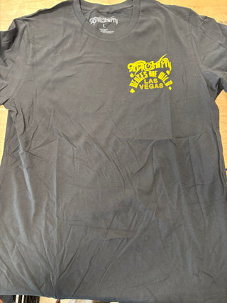 Aerosmith Deuces Are Wild Las Vegas T-Shirt, Black, L