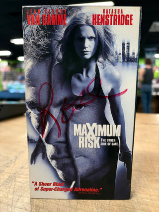 Maximum Risk (Writing On Cover)