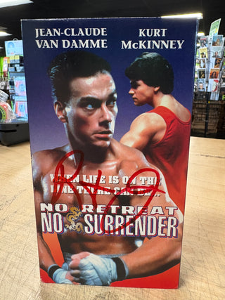 No Retreat No Surrender (Writing On Cover)