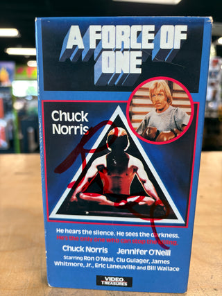 A Force Of One (Writing On Cover)
