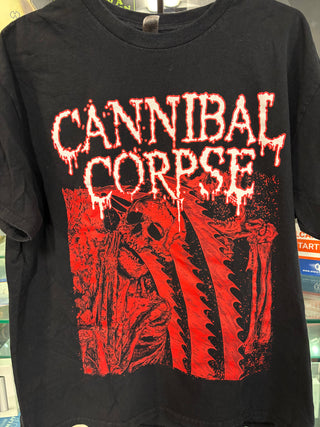Cannibal Corpse North American Tour 2022 T-Shirt, Black, L