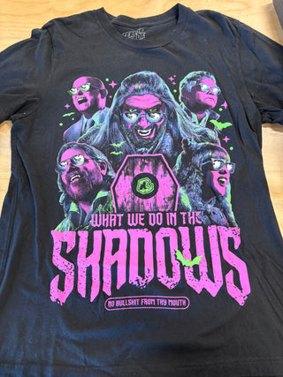 What We Do In The Shadows T-Shirt, Black, M