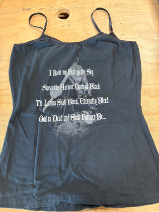 Katatonia Jhva Elohim Meth DIY Sleeveless T-Shirt, Black, S