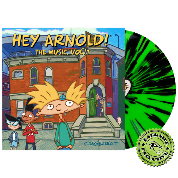 Hey Arnold! The Music Vol. 1 (Neon Green with Black Splatter Vinyl) (Darkside Exclusive)