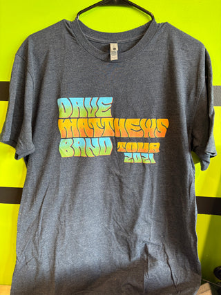 Dave Matthews Band Tour 2021 T-Shirt, Charcoal, L