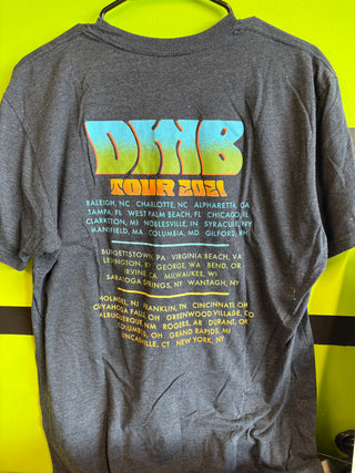 Dave Matthews Band Tour 2021 T-Shirt, Charcoal, L