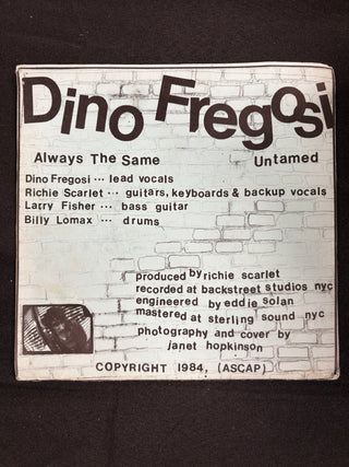 Dino Fregosi- Always The Same / Untamed (Sleeve Creasing)