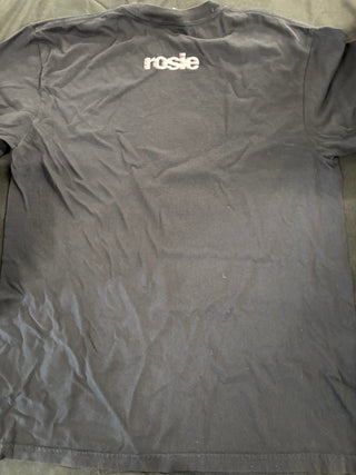 Rosé Rosie Number One Girl T-Shirt, Black, M