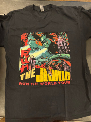 Run The Jewels Run The World Kaiju T-Shirt, Black, L