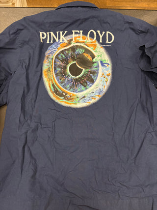 Pink Floyd 2005 Pulse Bowling Shirt, Blue/White, XL