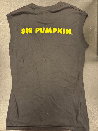 Frank Zappa 1980s 818 Pumpkin Parking Lot Tank Top, Black, S