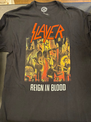 Slayer Reign In Blood T-Shirt, Black, XL