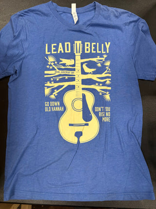 Lead Belly Bring Judgement Day T-Shirt, Blue, M