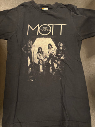 Mott The Hoople Band Photo T-Shirt, Black, S