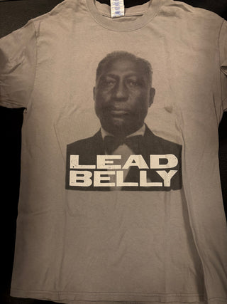 Lead Belly Smithsonian Folkways T-Shirt, Gray, M