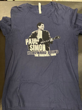 Paul Simon Homeward Bound The Farewell Tour 2018 T-Shirt, Navy, L