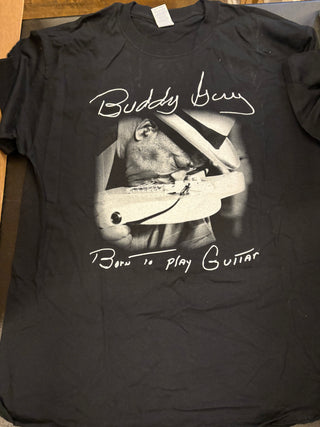 Buddy Guy Born To Play Guitar Tour 2016 T-Shirt, Black, L