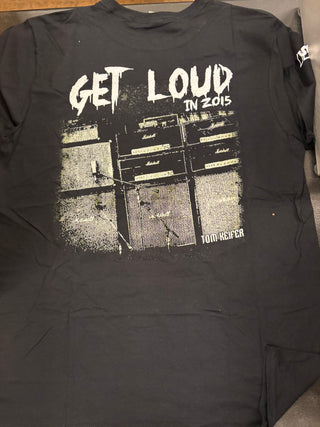Tom Keifer Get Loud 2015 Tour, Black, L