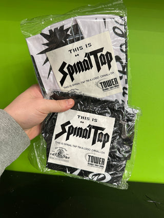 Spinal Tap- This Is Spinal Tap 1992 Promotional Tower Records Inflatable Guitar (Sealed)(Assorted White Or Black)
